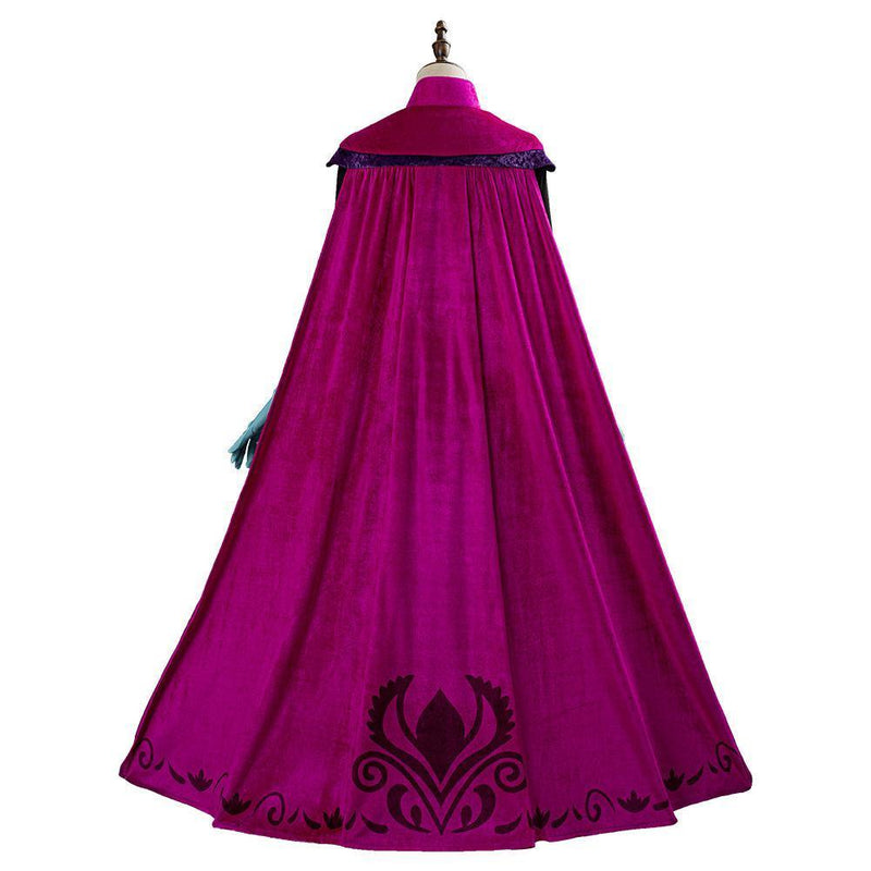 Movie Frozen frozer Elsa Queen Costume Women Dress Outfit Halloween Carnival Costume Cosplay Costume - CrazeCosplay