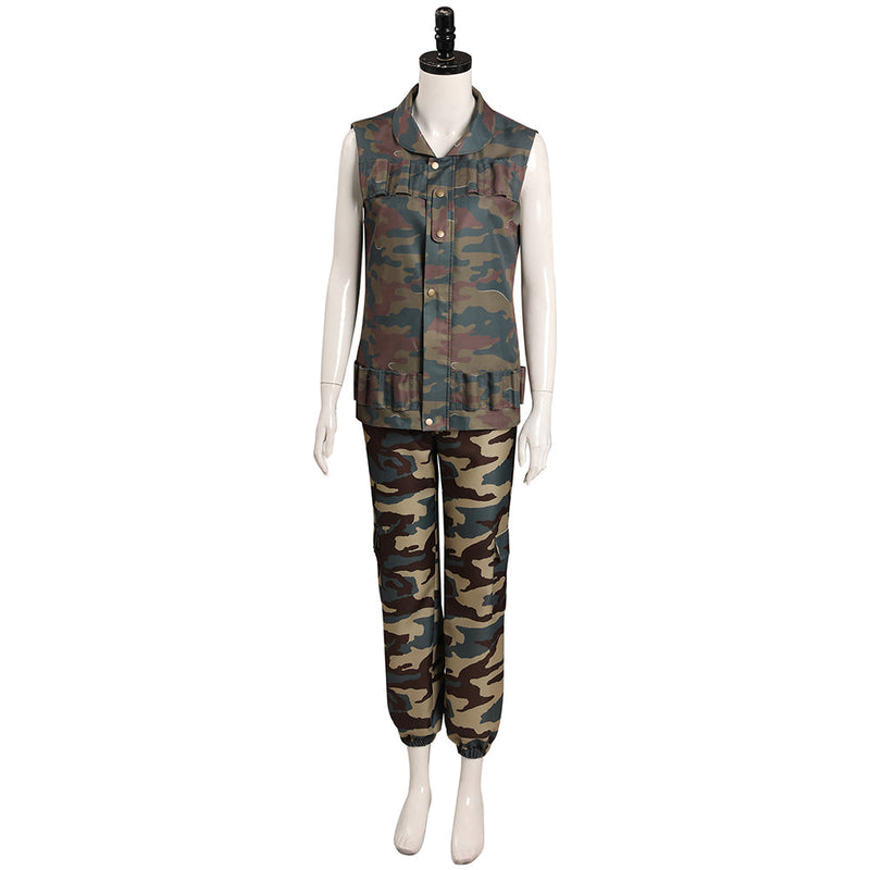 Stranger Things Season 4 - Robin Buckley Camouflage Cosplay Costume Outfits Halloween Carnival Suit - CrazeCosplay