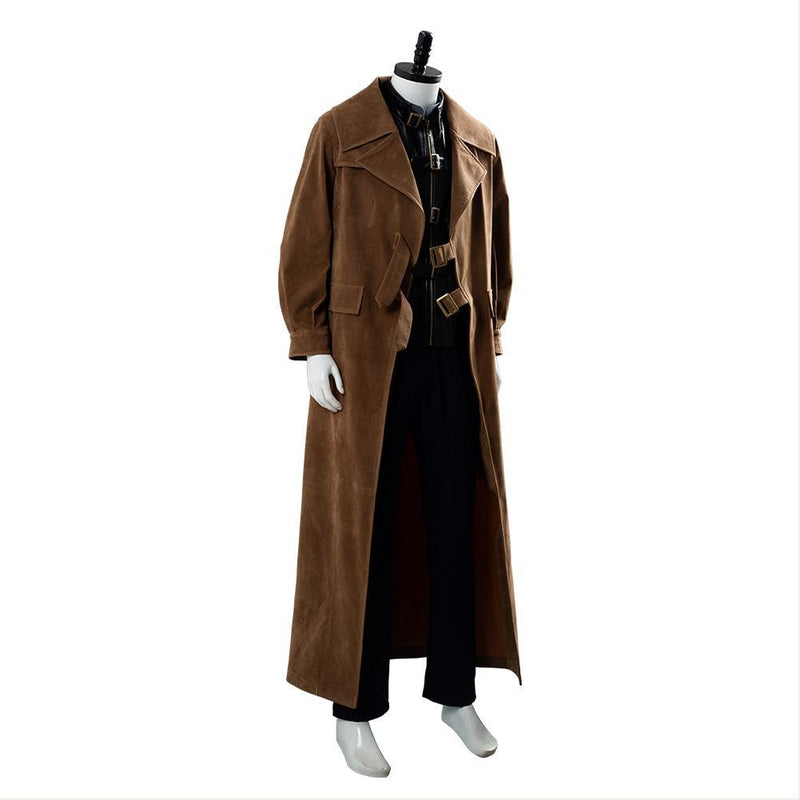 Harry Potter Alastor Moody Mad Eye Moody Trench Coat Vest Outfit Brown Cosplay Costume Halloween Outfit Full Set - CrazeCosplay