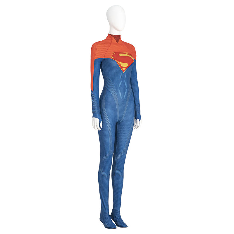 The Flash Supergirl Jumpsuit Cosplay Costume