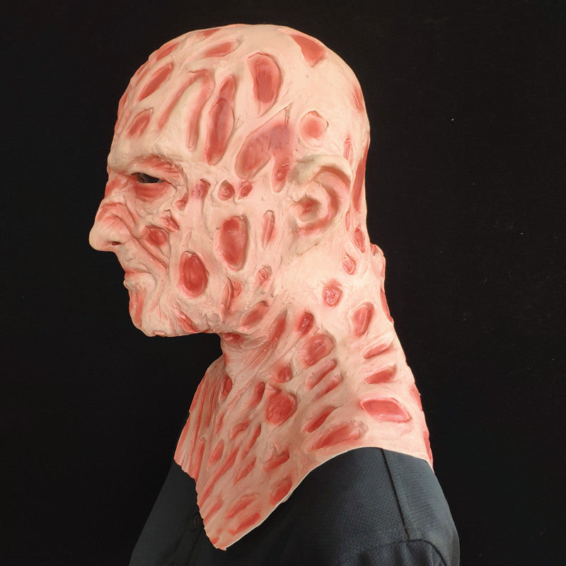 Realistic Freddy Krueger Mask Freddy Krueger Cosplay Latex Face