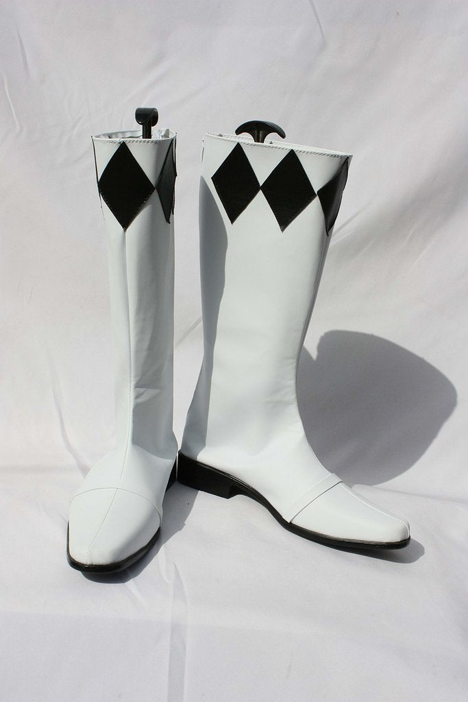 Mighty Morphin Power Rangers Goushi Mammoth Ranger Cosplay Boots Shoes - CrazeCosplay