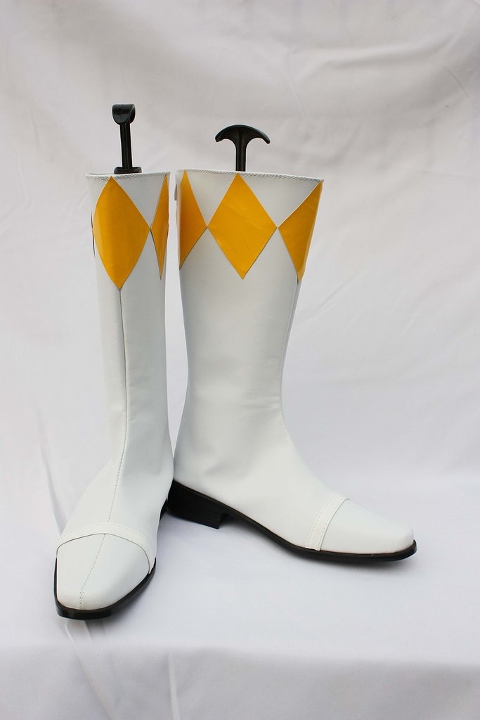 Mighty Morphin Power Rangers Boy Tiger Ranger Cosplay Boots Shoes - CrazeCosplay