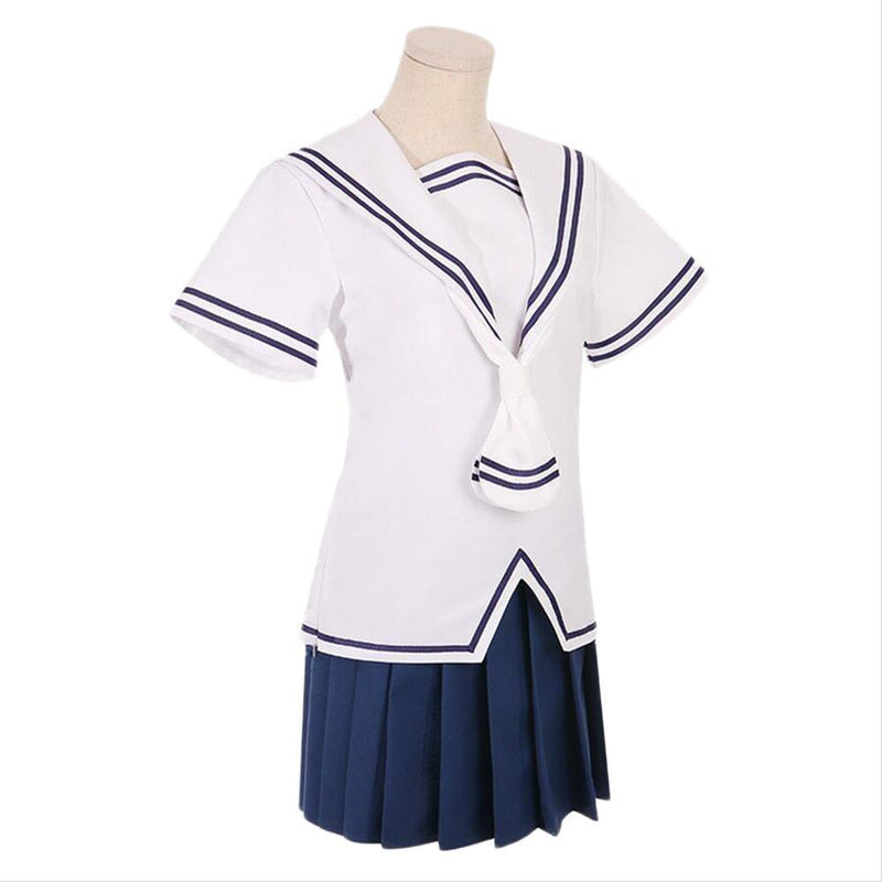 Anime Fruits Basket 2001 2019 Tohru Honda Cosplay Costume Summer School Uniform Girls Sailor Uniform - CrazeCosplay