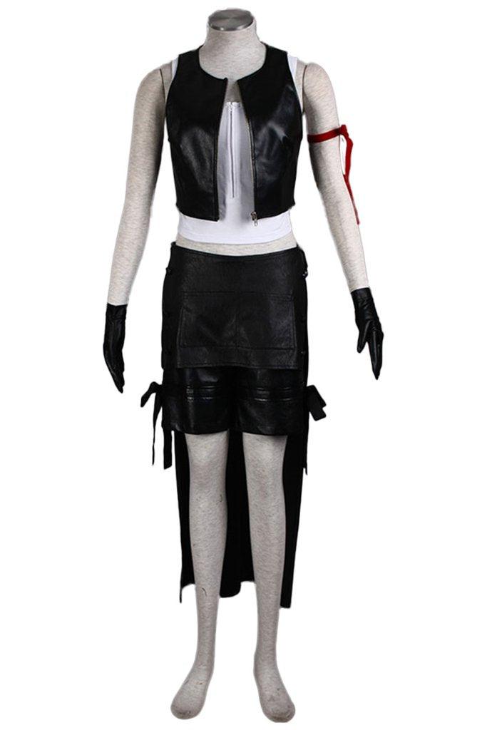 FF7 Final Fantasy VII 7 Tifa Lockhart Advent Outfit Cosplay Costume - CrazeCosplay