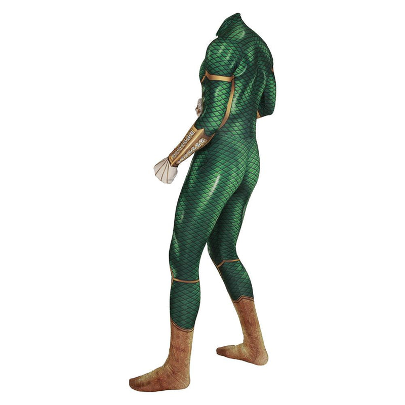 Men Halloween Spider-Man Far From Home Mysterio Jumpsuit Bodysuit Cosplay Costume Comic Style - CrazeCosplay