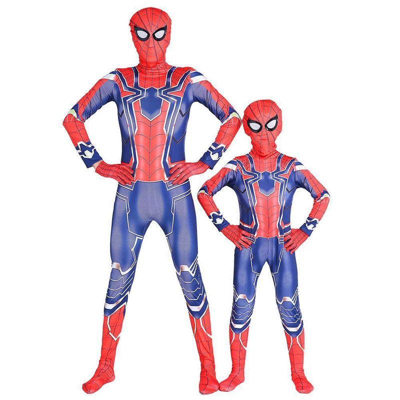 Avengers Spiderman Jumpsuits Costume Cosplay For Adult Halloween - CrazeCosplay