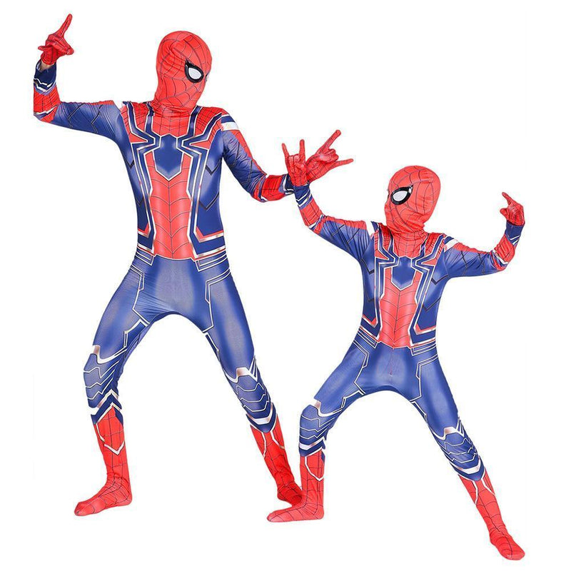 Avengers Spiderman Jumpsuits Costume Cosplay For Adult Halloween - CrazeCosplay