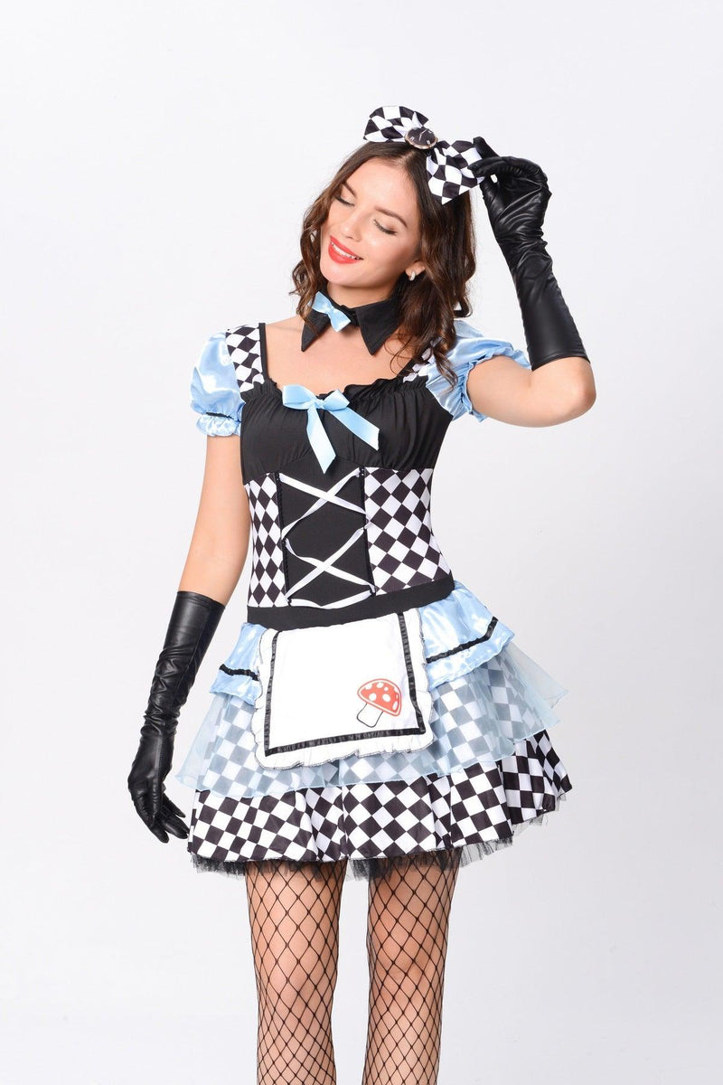 Gothic Alice In Wonderland Costume Adult Book Week Costumes Halloween Cosplay Outfit - CrazeCosplay