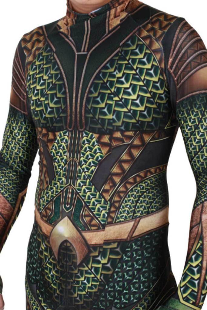 Aquaman Arthur Curry Outfit Cosplay Costume 1 - CrazeCosplay