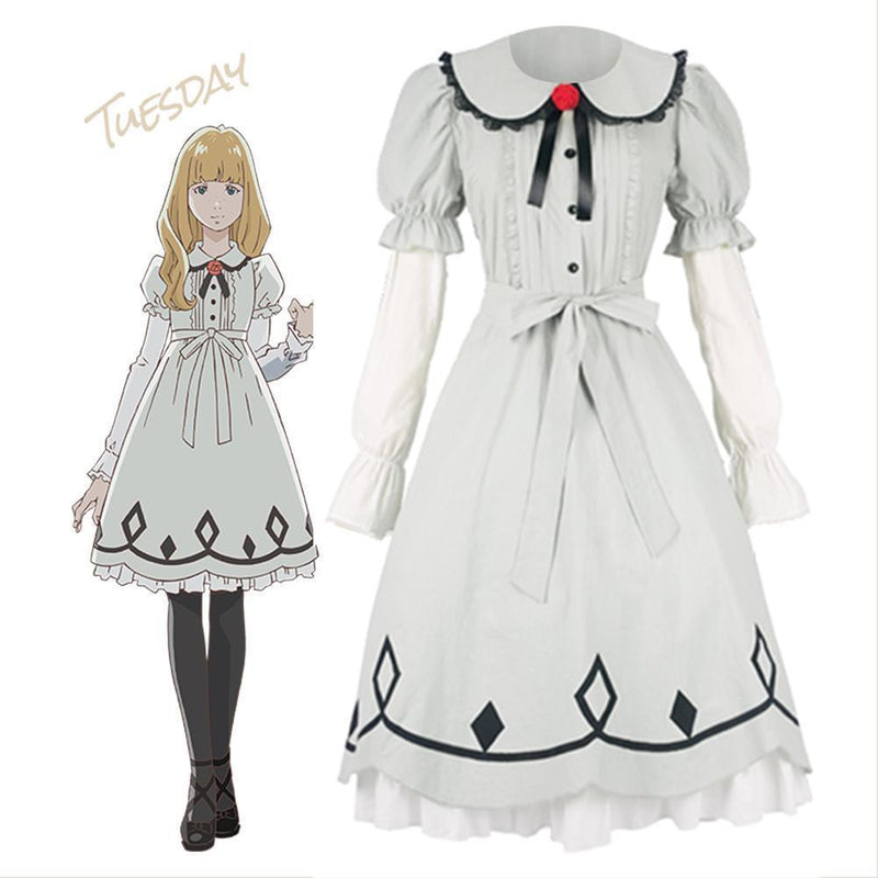 Carole Tuesday Tuesday Cosplay Costume Lolita Dress - CrazeCosplay