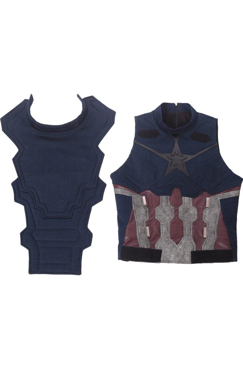 Avengers 3 Infinity War Captain America Steven Rogers Outfit Uniform Suit Cosplay Costume - CrazeCosplay