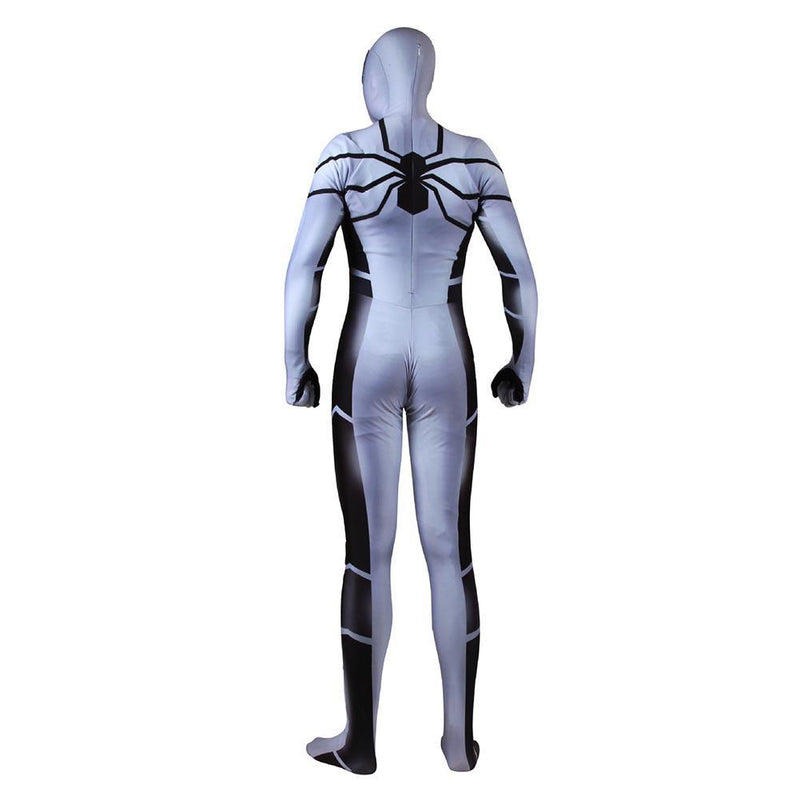 White Spiderman Future Foundation Suit Costume - CrazeCosplay