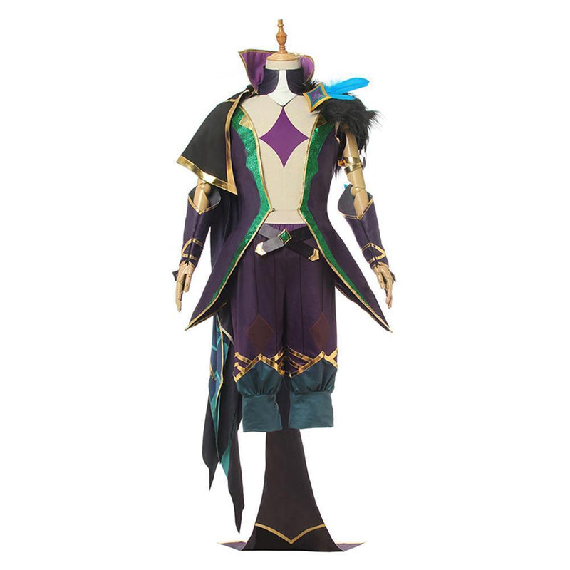 Lol League Of Legends Star Guardian Rakan Male Cosplay Costume - CrazeCosplay