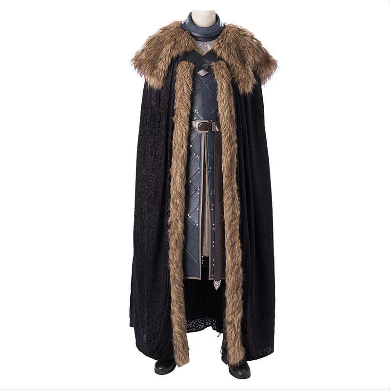 Game Of Throne got Jon Snow Night's Watch Outfit Cosplay Costume Halloween Costume - CrazeCosplay