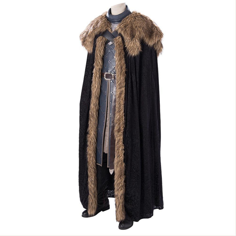 Game Of Throne got Jon Snow Night's Watch Outfit Cosplay Costume Halloween Costume - CrazeCosplay