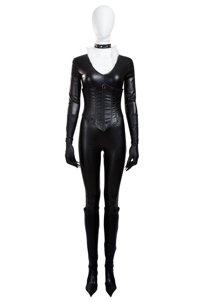 The Amazing Spiderman Black Cat Jumpsuits Cosplay Costume - CrazeCosplay