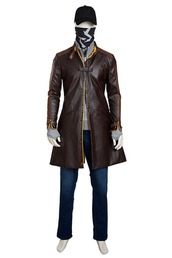 Watch Dog Aiden Pearce Outfit Cosplay Costume - CrazeCosplay