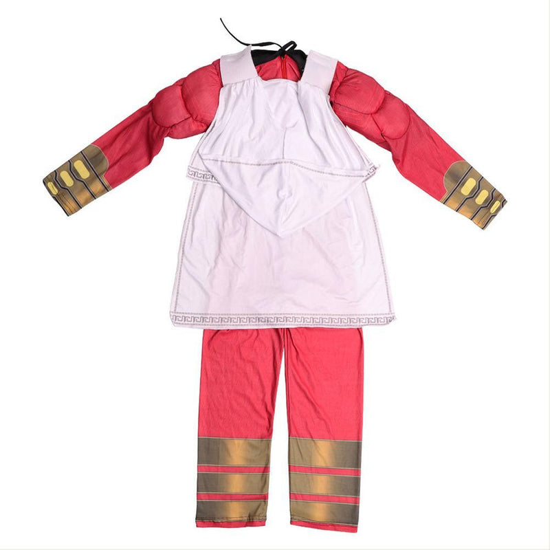 Shazam Billy Batson Cosplay Costume For Kids Boys Toddler - CrazeCosplay
