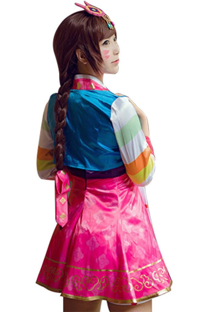 Overwatch Ow Dva Hana Song Korean Traditional Cosplay Costume - CrazeCosplay