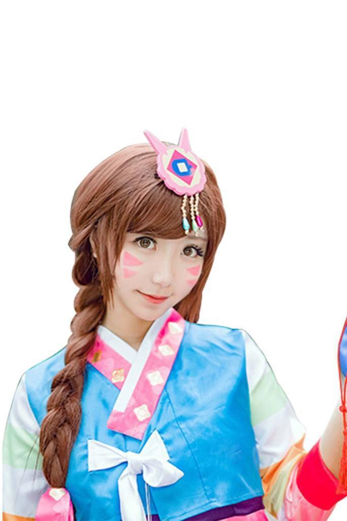 Overwatch Ow Dva Hana Song Korean Traditional Cosplay Costume - CrazeCosplay