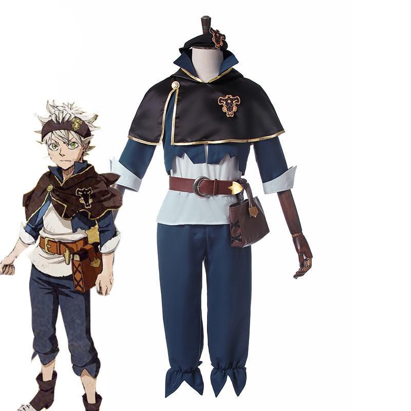 Anime Black Clover Asta Magic Knight Outfit Cosplay Costume - CrazeCosplay