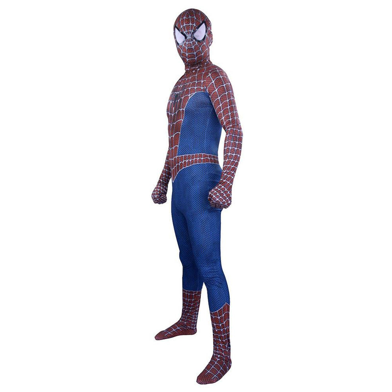 SpiderMan Sam Raimi Suit Red and Blue Spiderman zentai Costume - CrazeCosplay