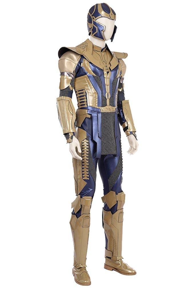 Avengers Infinity War Thanos Outfit Battle Suit Cosplay Costume Whole Set - CrazeCosplay