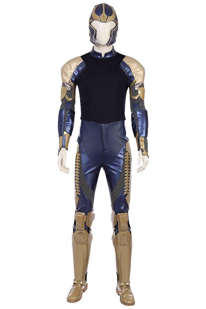 Avengers Infinity War Thanos Outfit Battle Suit Cosplay Costume Whole Set - CrazeCosplay