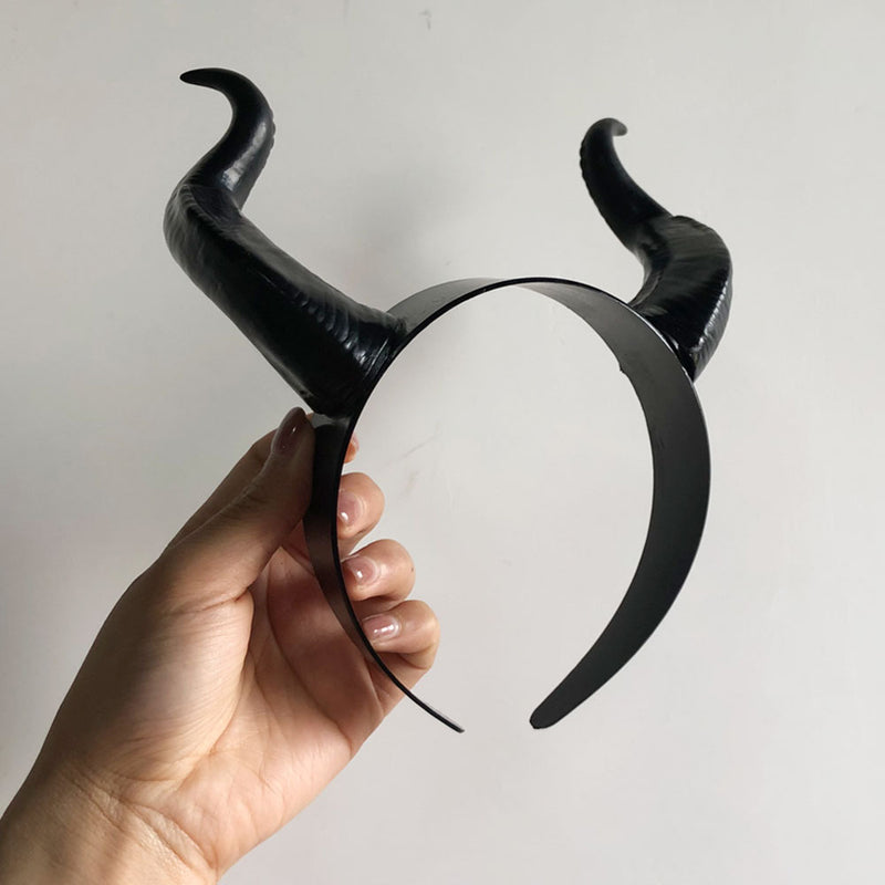 Maleficent Horns Headband Halloween Cosplay Accessories for Adult