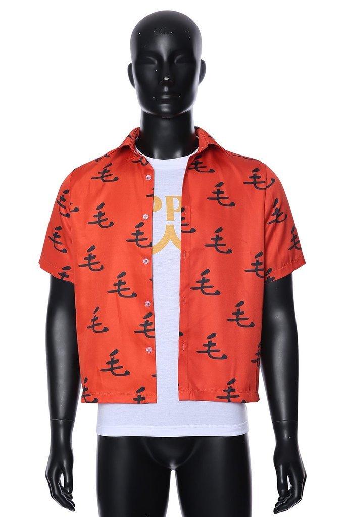 One Punch Man Saitama Oppai Casual Shirt Tee Cosplay Costume - CrazeCosplay