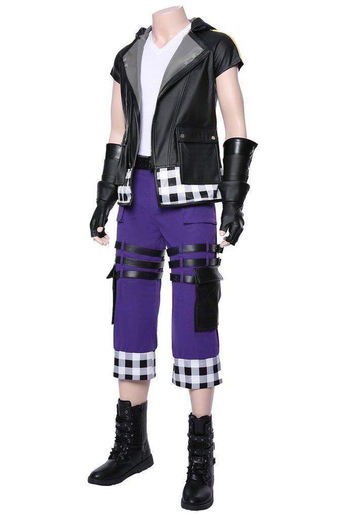 Manga Kh Kingdom Hearts iii 3 Riku Outfit Cosplay Costume - CrazeCosplay