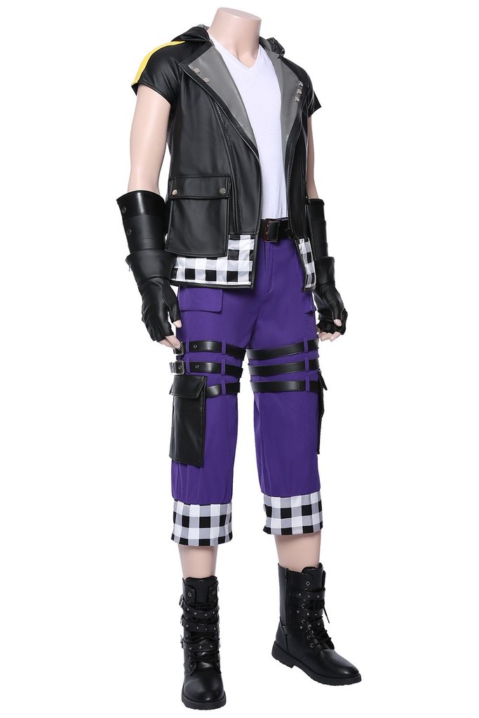 Manga Kh Kingdom Hearts iii 3 Riku Outfit Cosplay Costume - CrazeCosplay