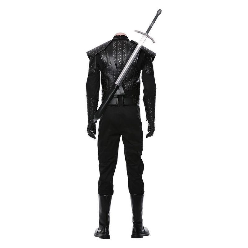 The Witcher Cavill Geralt Of Rivia Uniform Cosplay Costume - CrazeCosplay