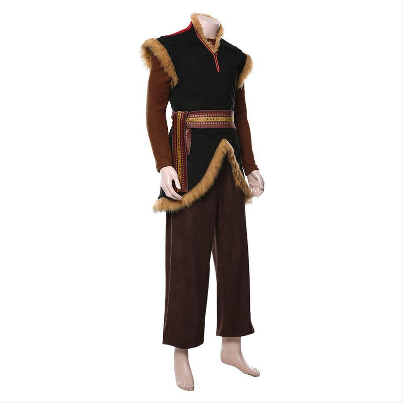 Frozen frozer 2 ii Prince Kristoff Outfit Cosplay Costume