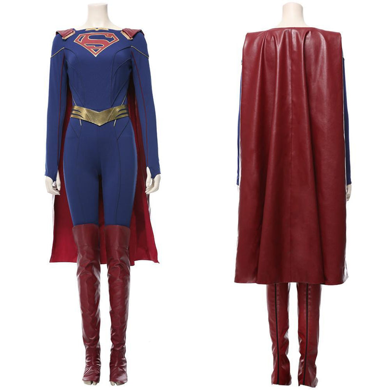 Supergirl Season 5 Kara Zor El Suit Cosplay Costume - CrazeCosplay