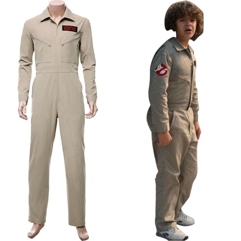 Stranger Things Season 2 Ghost Busters Team Uniform Cosplay Costume - CrazeCosplay