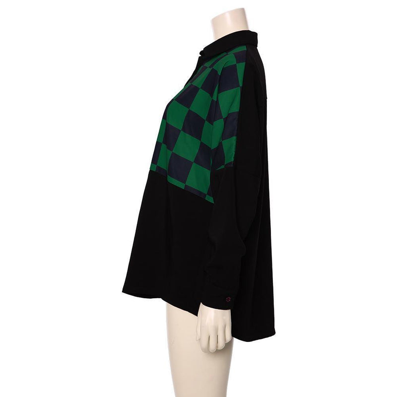 Demon Slayer Kimetsu No Yaiba Tanjirou Tanjiro Kamado Shirt Cosplay Costume - CrazeCosplay