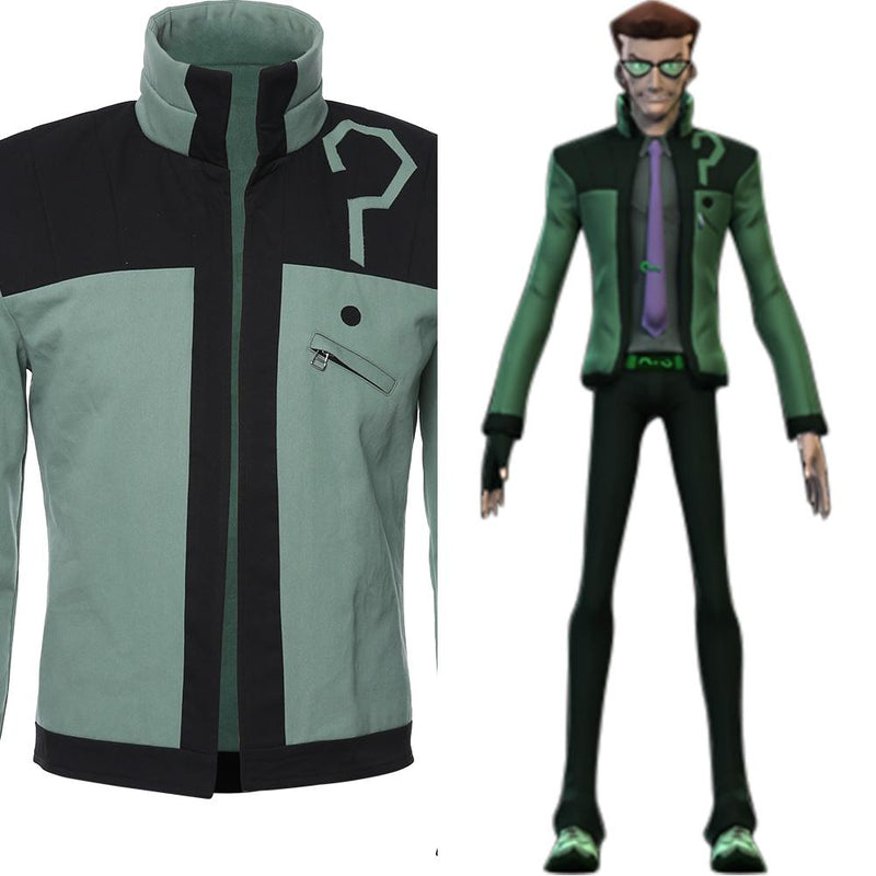 Riddler Dc Young Justice Uniform Jacket Cosplay Costume 1 - CrazeCosplay