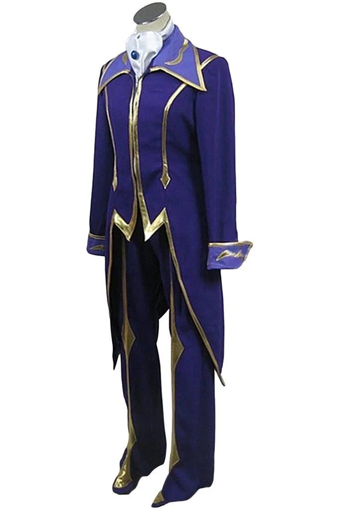 Lelouch Of The Rebellion Zero Outfit Cosplay Costume