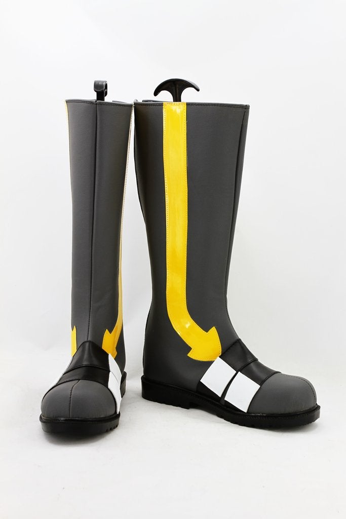 Kagerou Project Konoha Haruka Kokonose Cosplay Boots Shoes Grey - CrazeCosplay