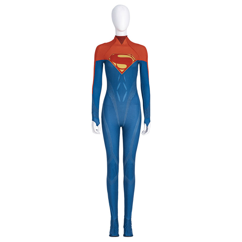 The Flash Supergirl Jumpsuit Cosplay Costume