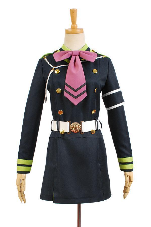 Seraph Of The End Shinoa H Ragi Uniform Dress Cosplay Costume - CrazeCosplay