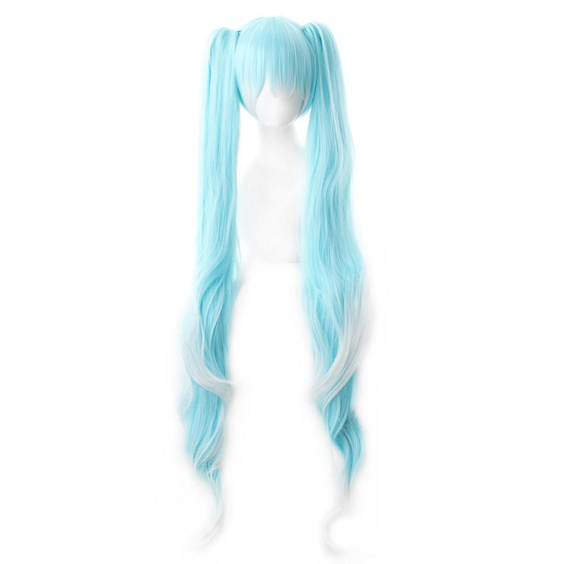 Vocaloid Miku Cosplay Wig Blue 120Cm - CrazeCosplay