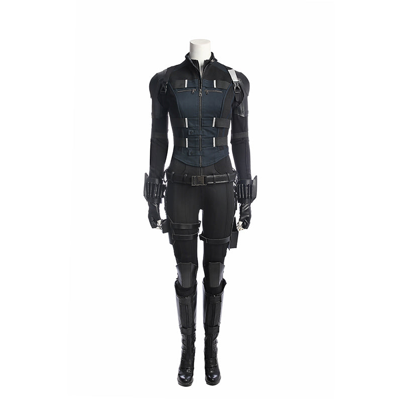 avengers infinity war black widow cosplay costume - CrazeCosplay