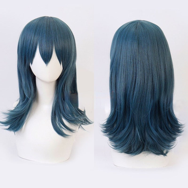 Fire Emblem Beleth Blue Long Cosplay Wig