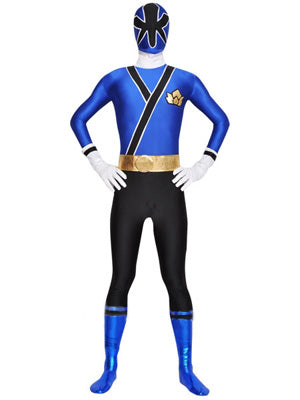 Power Rangers Samurai Blue Samurai Ranger Cosplay Costume - CrazeCosplay