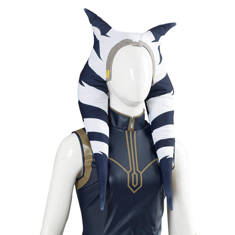 Star Wars Clone Wars Season 7 Ahsoka Tano Women Girls Outfit Halloween Carnival Costume Cosplay Costume - CrazeCosplay