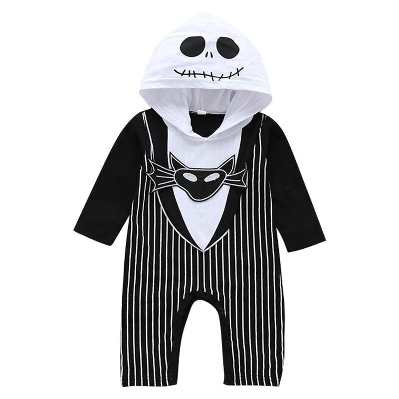 The Nightmare Before Christmas JACK Baby Infant Cosplay Costume Jumpsuit Fancy Outfit Halloween Carnival Suit - CrazeCosplay