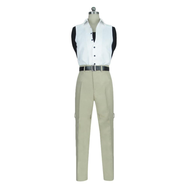 FF8 Final Fantasy 8 Sazh Katzroy Suit Cosplay Costume - CrazeCosplay